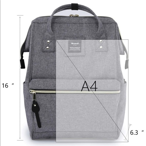 himawari black backpack